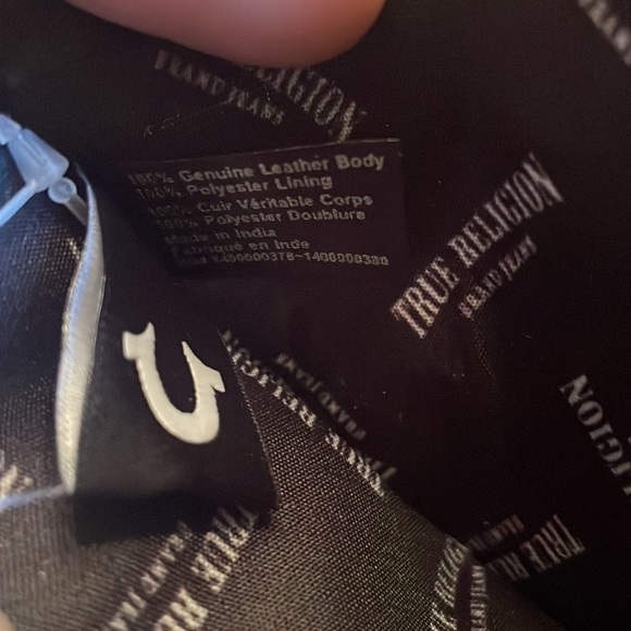 Brand New True Religion Genuine Leather Black Darkar Wallet w/ Desk Valet RFID - Picture 11 of 16